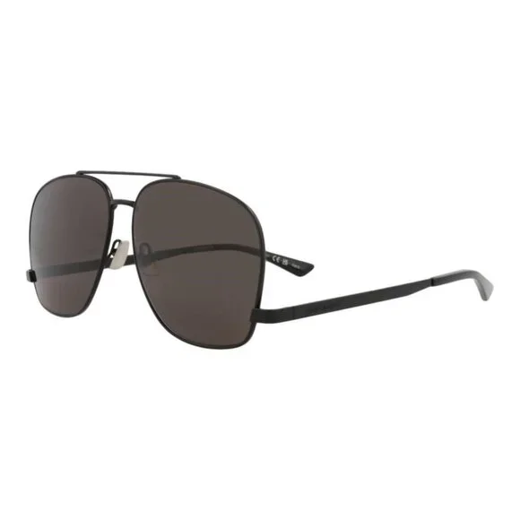 Saint Laurent Womens Aviator Black Black Black Fashion Designer Eyewear